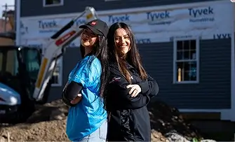 Golden Group Roofing's team volunteering in Boston