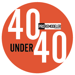 40 under 40 color logo