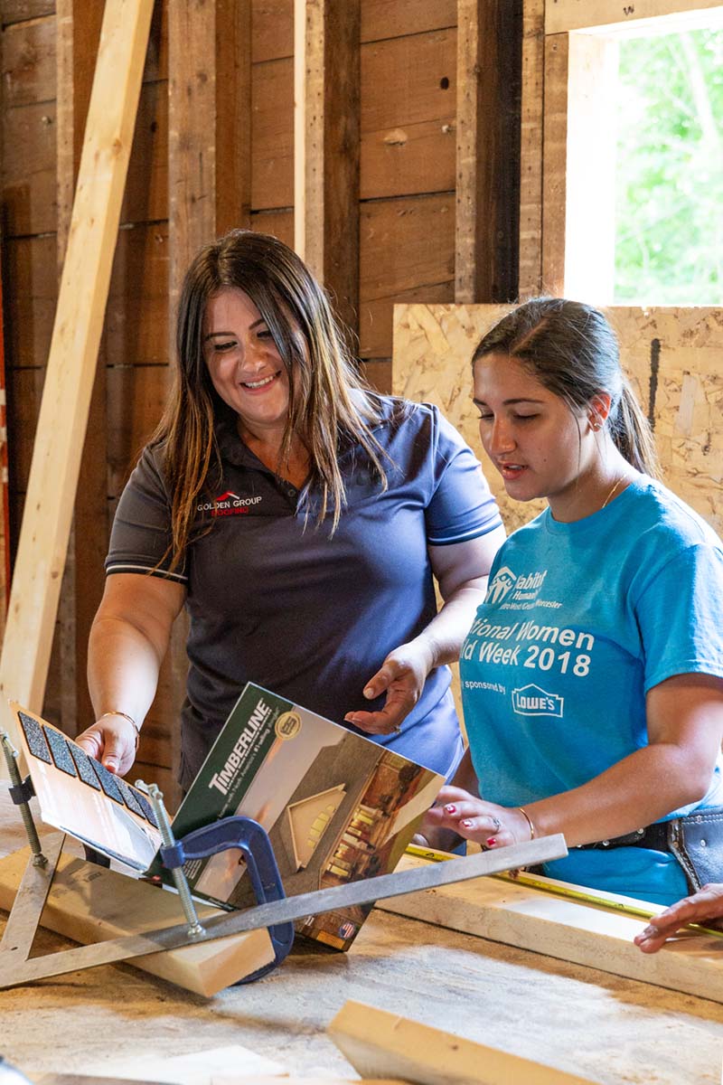 Golden Group Roofing - March 2023 blog post - emergency roof repair - Greta and team