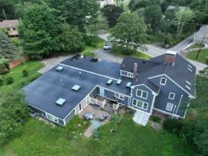 rubber roofing installed by golden group roofing