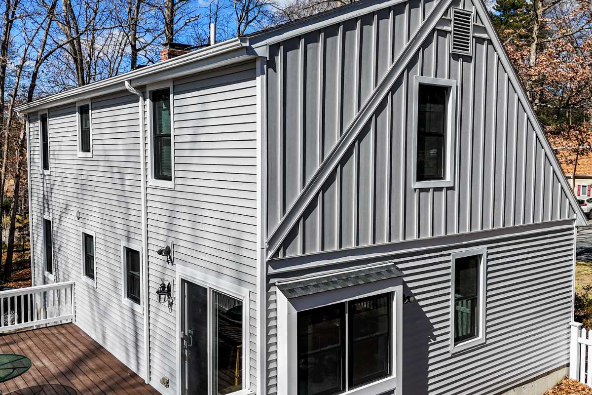 Exterior Renovation with Window replacement done by Golden Group Roofing. Benefits of window replacement concept.