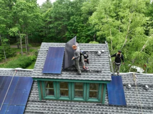 Solar Roof Installed by Golden Group Solar