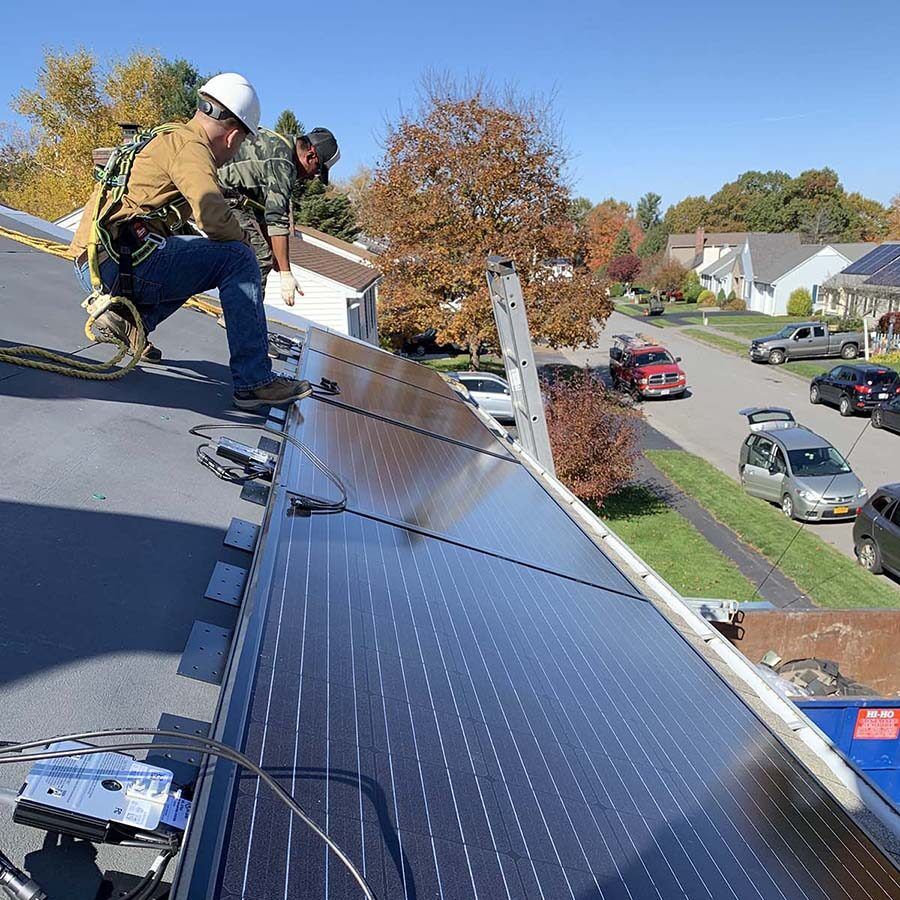 electric bill solar panels image