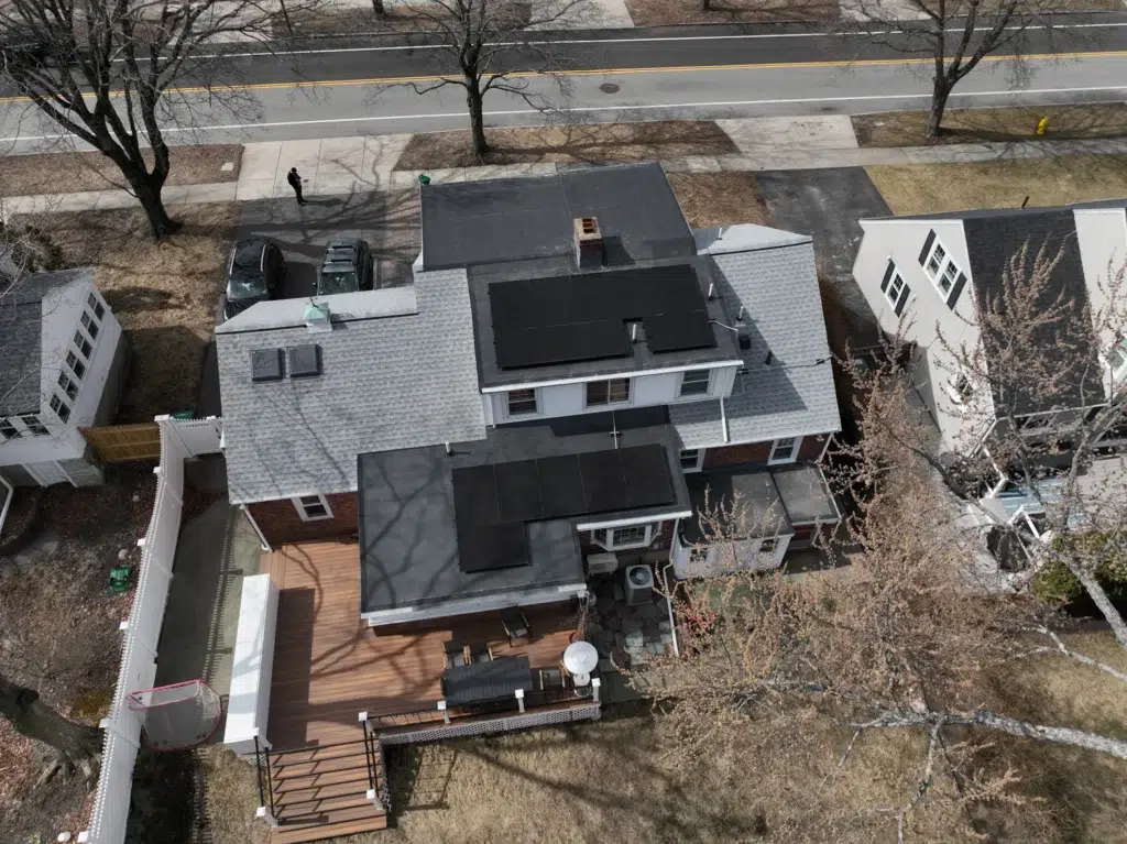 Rooftop Solar Panels in Newton, Massachusetts