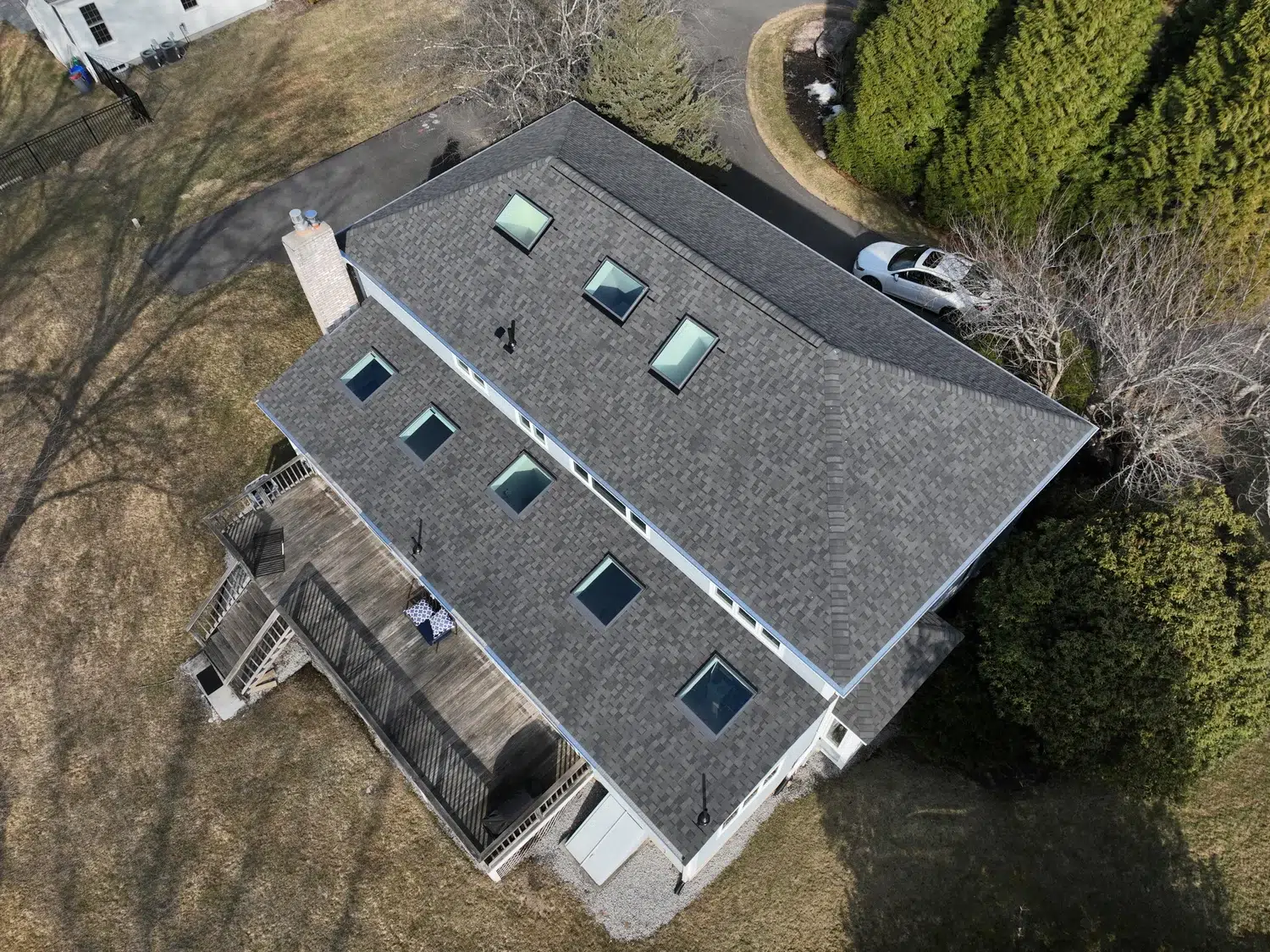 Modern Roofing Installed in Natick, MA
